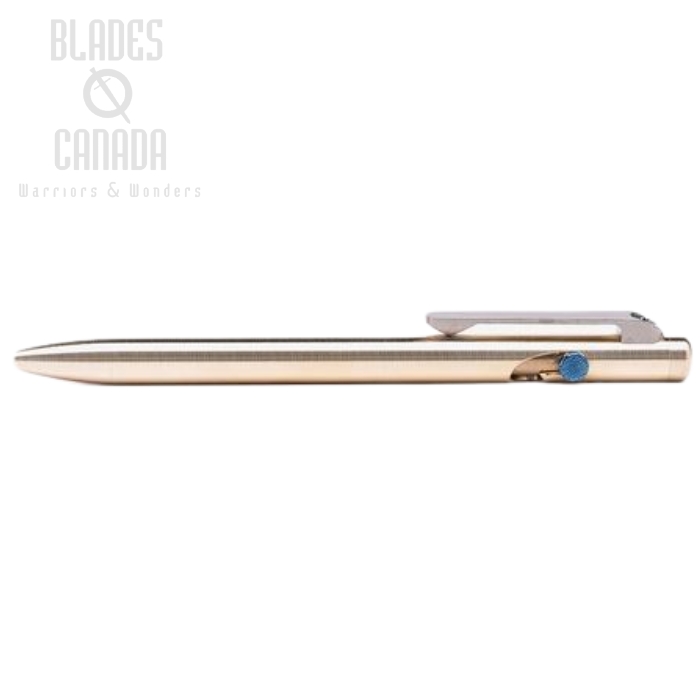 (image for) Tactile Turn Slim Bolt Action Pen Short - Bronze w/ Timascus Bolt